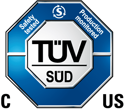 TÜV SÜD Certified Equipment